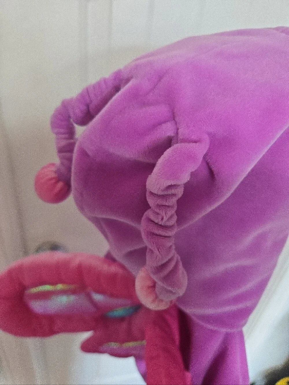 Miniwear 6-9M Plush Butterfly Costume Purple Pink Hooded Halloween Baby